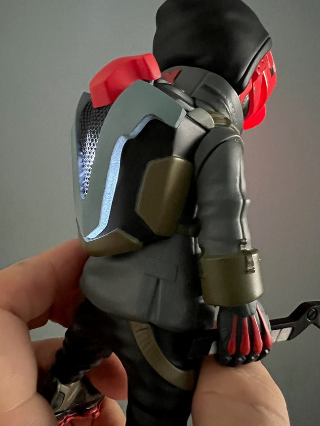 Bastard Wraith Red Hood Edition by Rios Palante Vinyl Art Toy Strangecat