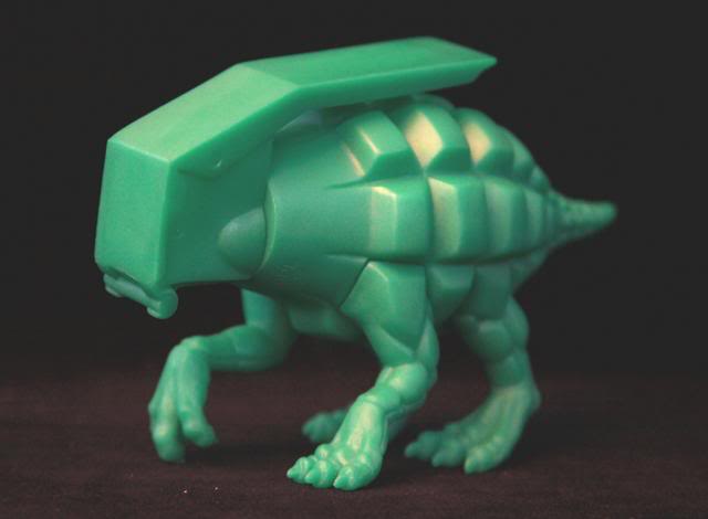 Ron English Dinogrenade Green Vinyl Art Toy Ron English