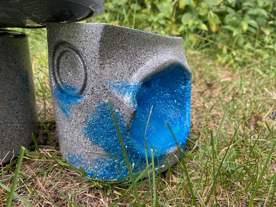 Blue Geode Cap custom by Hungryghost Custom Tenacious Toys