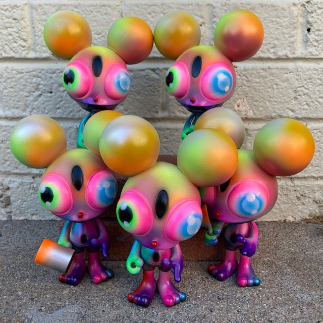 Dalek Space Monkey Pink custom by Ophelia Toys