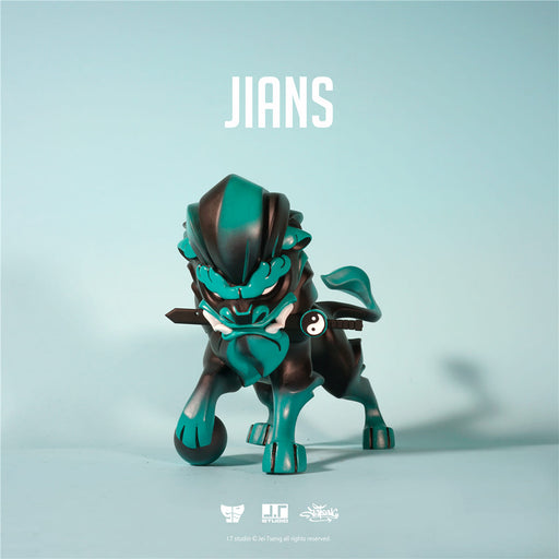 Jians Green 7.5-inch Figure by JT Studio JT Studio Vinyl Art Toy Tenacious Toys®