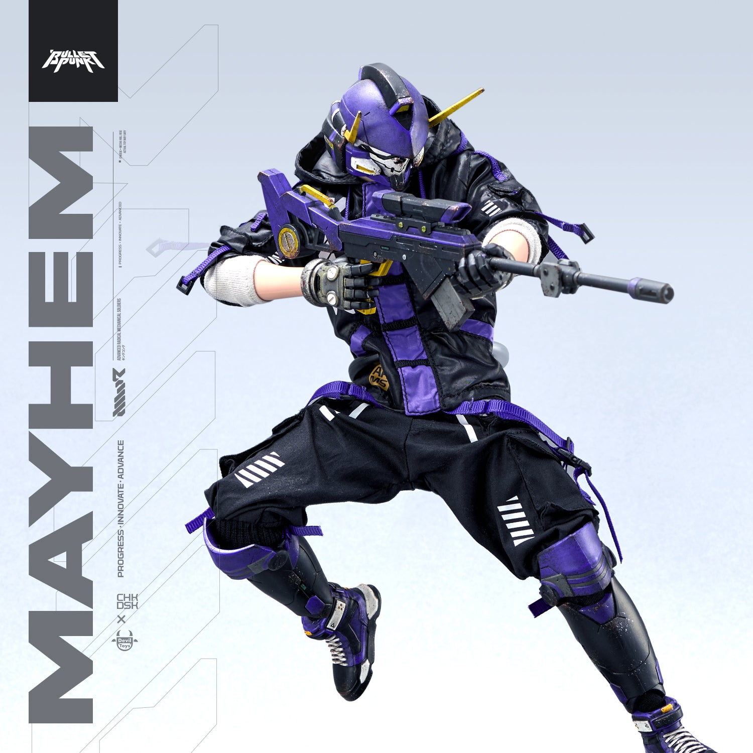 MWR MAYHEM The Reaper 1/6 scale action figure by Devil Toys x Chk Dsk x  Quiccs