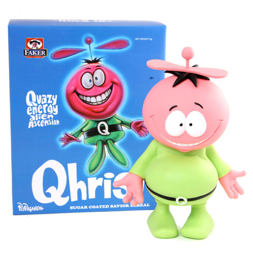 Qhrist 8-inch vinyl figure by Ron English Ron English Vinyl Art Toy Tenacious Toys®