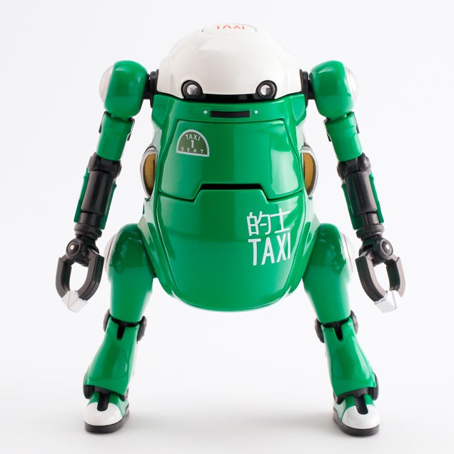 Mechatro 35 WeGo Taxi Green 10cm Robot Action Figure WeGo WeGo Tenacious Toys®