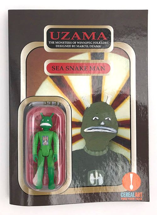 Uzama The Monsters of Winnipeg Folklore by Marcel Dzama figure Action Figure CerealArt